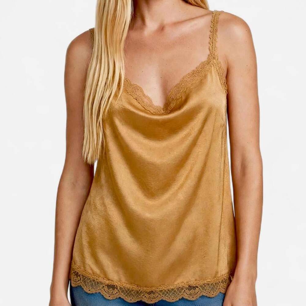 Mystique Boutique Women's Tan and Yellow Vest